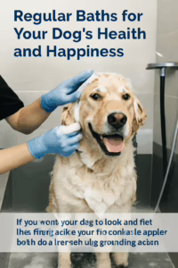 bathing - this is essential in dog grooming