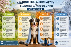 Seasonal Dog Grooming Tips
