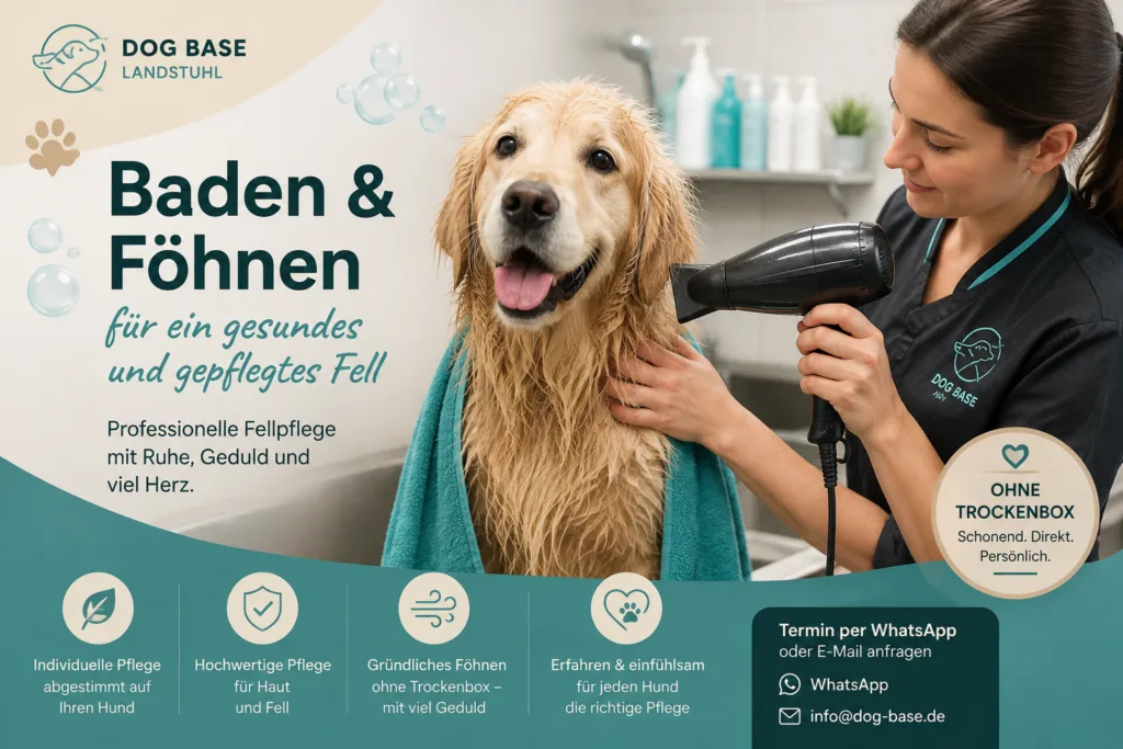 Baden und Föhnen Hundesalon Landstuhl