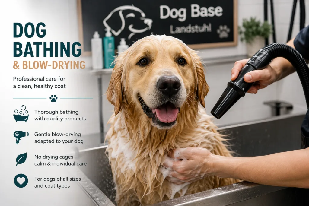 Dog Bathing und Blow-Drying in Landstuhl
